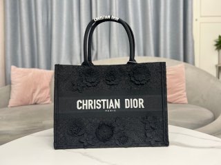 Designer Dior Book Tote Medium D-Lace Macrame M1296ZEAX_M911