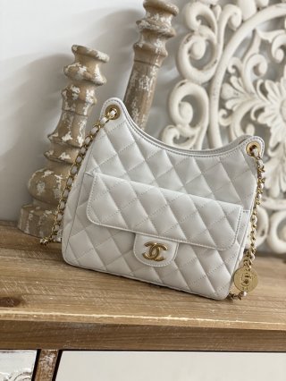 Designer Chanel CF Mini 3690 White