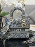 Designer Dior Medium Lady D-Lite Bag M0565ORZI_M49E