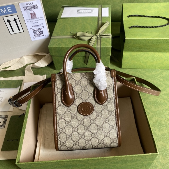 Designer Gucci GG Retro Mini Totel 671623