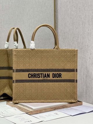 Designer Dior Book Tote Large Natural Cannage Raffia M1286ZSQD_M925