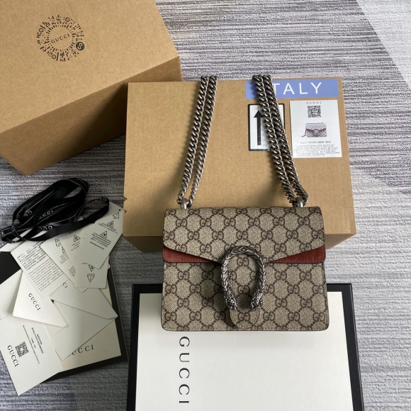 Designer Gucci Dionysus GG Supreme mini bag 421970