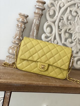 Designer Chanel 1 As3777 Yellow