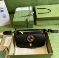 Designer Gucci Blondie belt bag black 718154